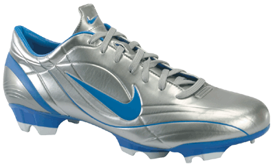 Kids Nike Mercurial Vapor XII Pro FG Soccer Cleats Silver